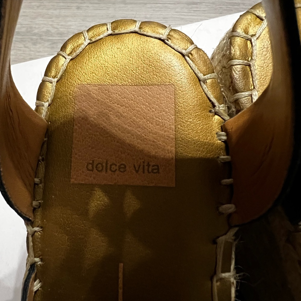 Dolce Vita Shayla Espadrille Wedge size 8 - Picture 7 of 7